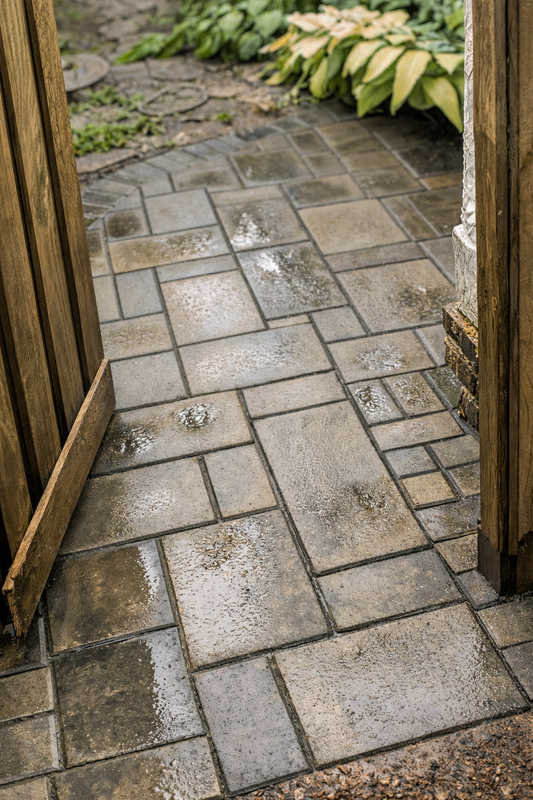 Minneapolis paver patio construction with precise joint spacing and durable base preparation for long-term performance.