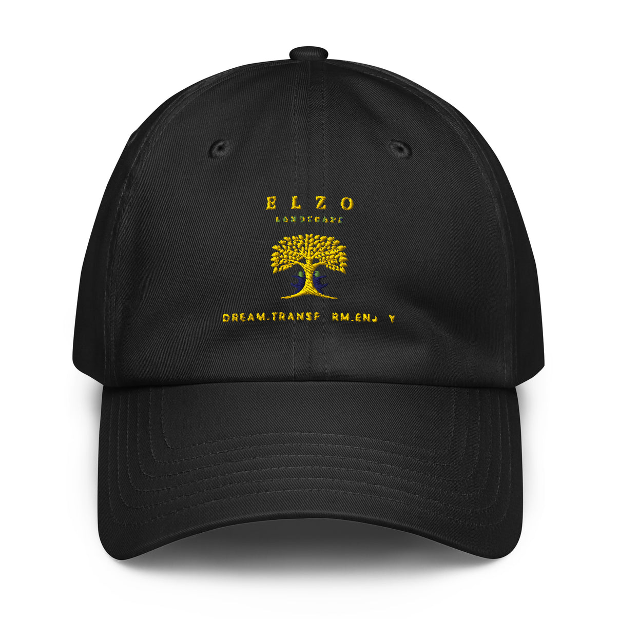 Black Elzo Under Armour performance dad hat