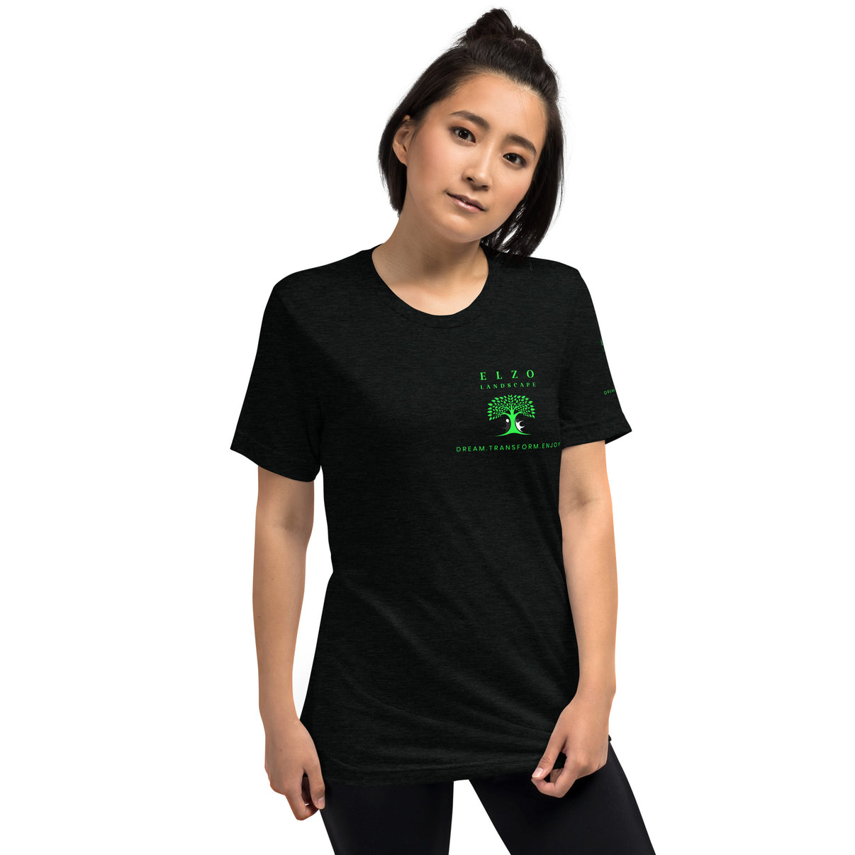 Black Elzo We Dig Dirt logo tee