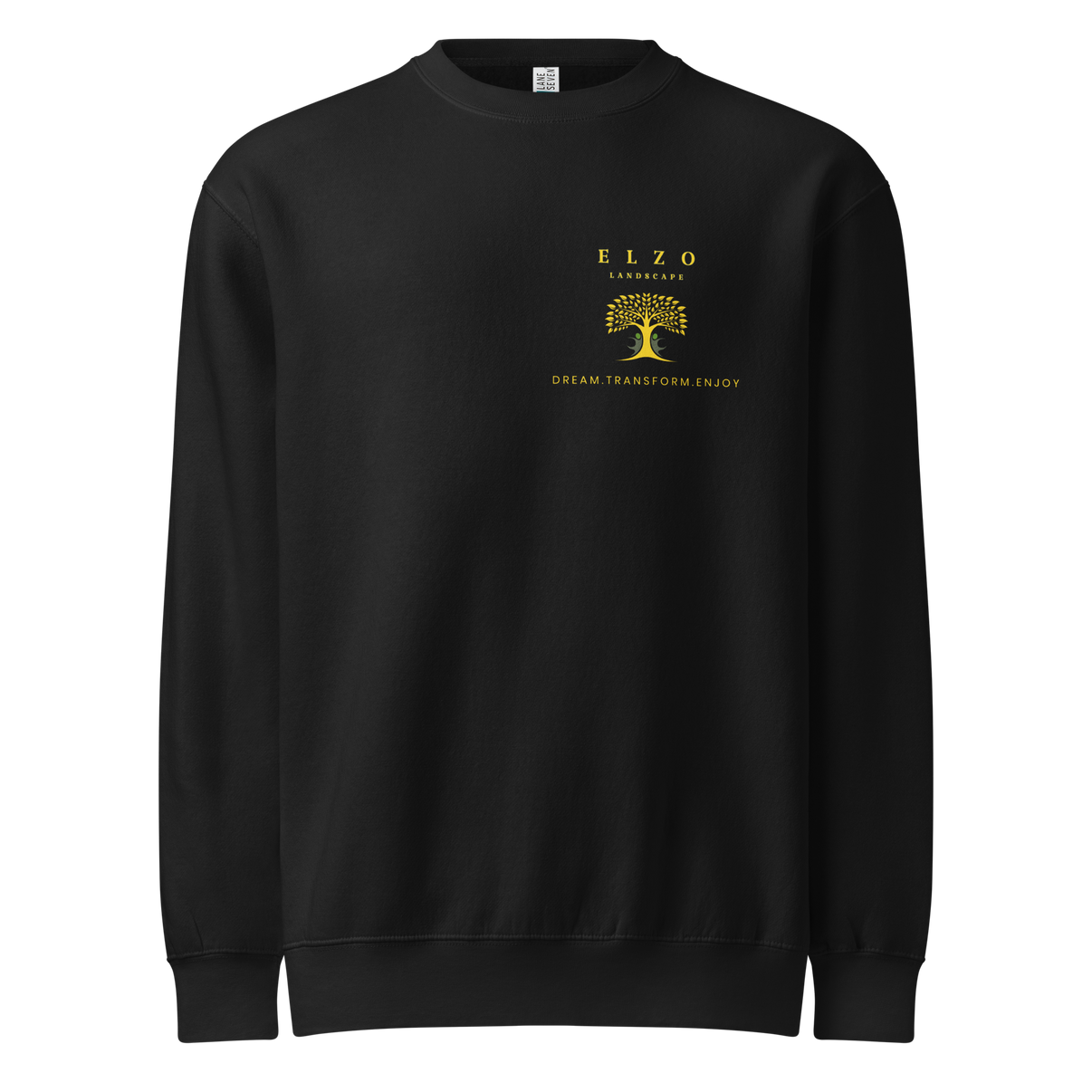 Black Elzo Work Hard Play Harder crewneck sweatshirt
